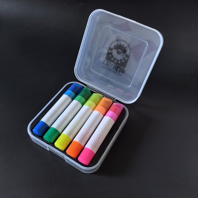 5 Color Wax Highlighter Set With Case